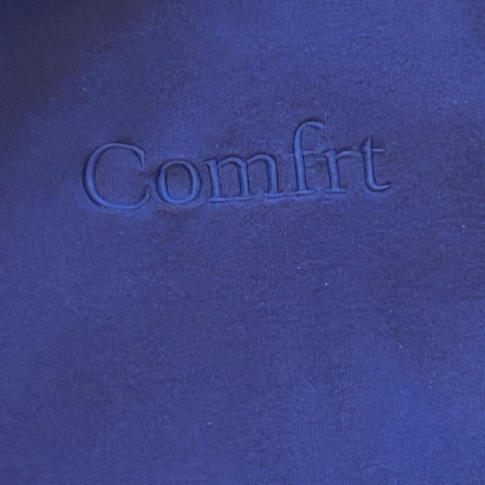 Comfrt Oversized Signature Fit Hoodie | For Stress & Anxiety Indigo, XL - Picture 11 of 11